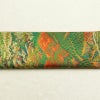 袋帯 全通柄 萬葉 良品 一般用 正絹 山 稲穂 風景柄 橙_画像15