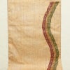 夏用袋帯 太鼓柄 良品 一般用 正絹 幾何学柄・抽象柄 ベージュ_画像8