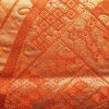 袋帯 太鼓柄 フォーマル用 正絹 古典柄 刺繍 橙_画像2