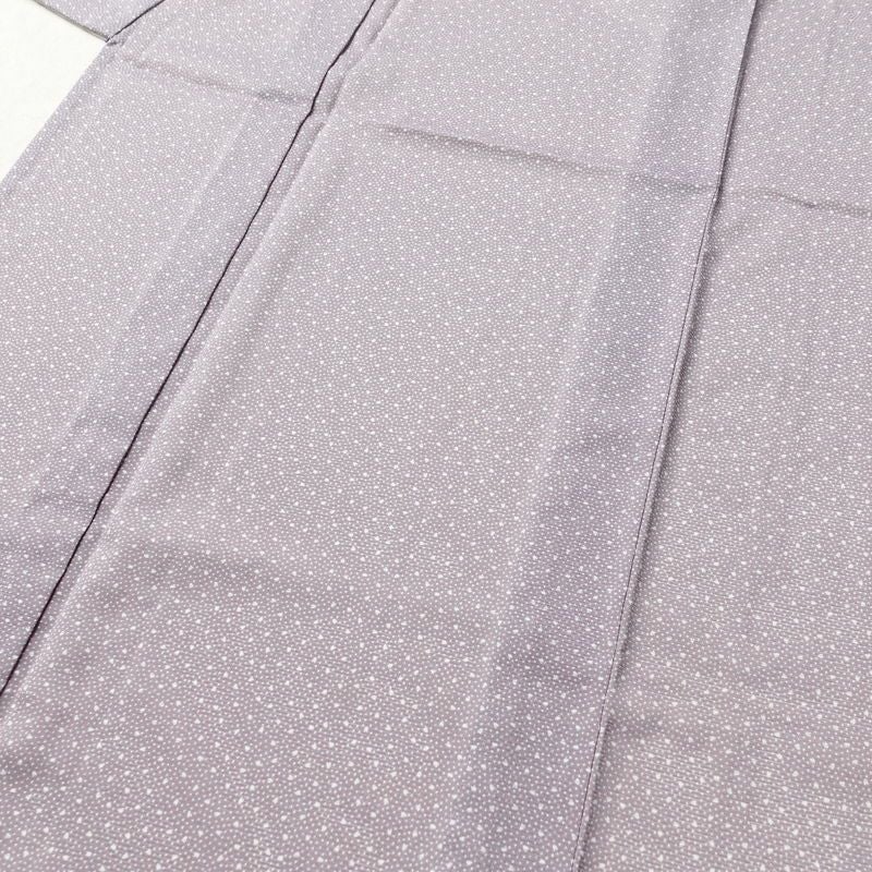 盛夏 絽 良品 夏用 着物 ポリエステル 幾何学柄・抽象柄 単衣仕立て 身丈152.5cm 裄丈63.5cm 紫・藤色_画像5