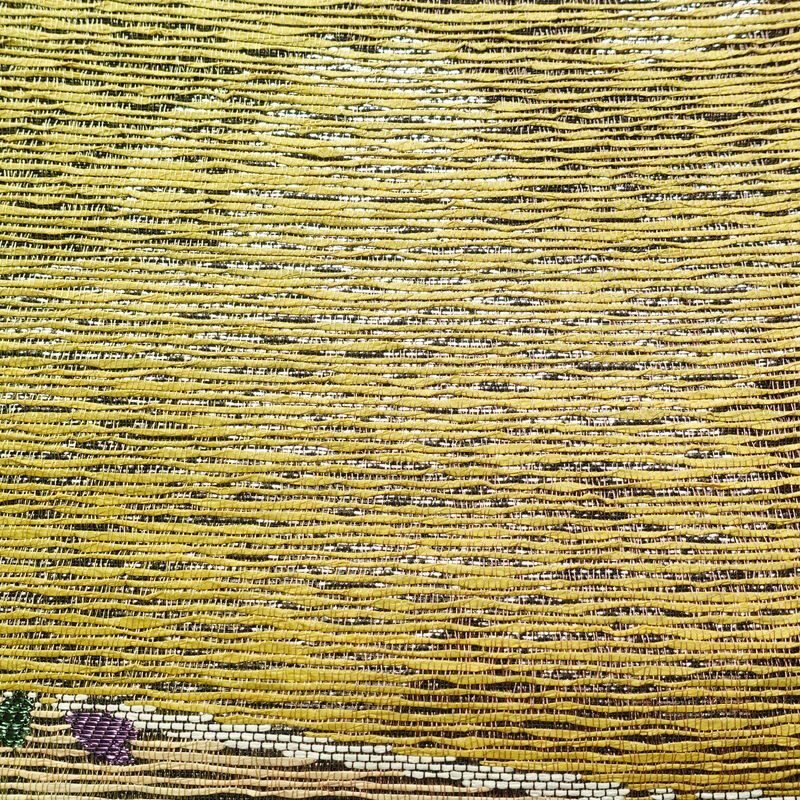 袋帯 六通柄 フォーマル用 正絹 花柄 桜 多色使い_画像3