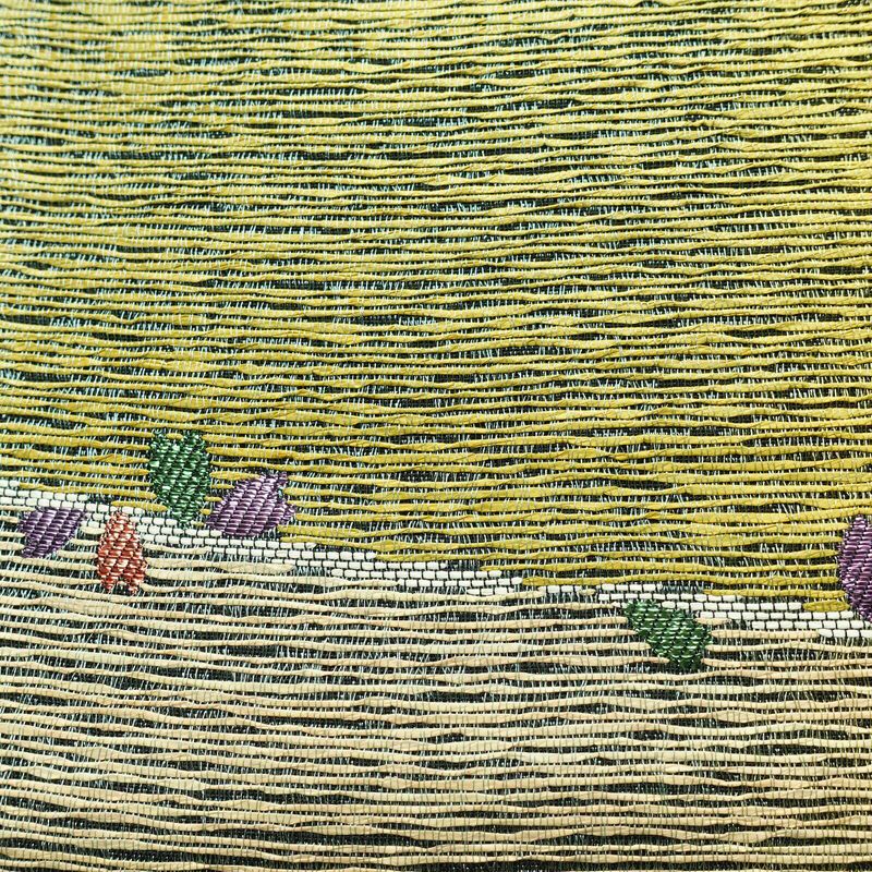 袋帯 六通柄 フォーマル用 正絹 花柄 桜 多色使い_画像6