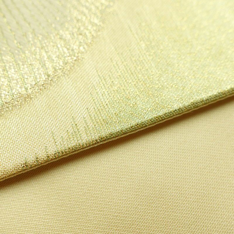 袋帯 六通柄 フォーマル用 正絹 古典柄 黄・黄土色_画像13