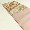 袋帯 六通柄 フォーマル用 正絹 古典柄 菊 刺繍 小豆・エンジ_画像18
