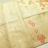 袋帯 六通柄 フォーマル用 正絹 古典柄 金・銀_画像16