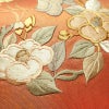 袋帯 六通柄 良品 フォーマル用 正絹 刺繍 花柄 古典柄 橙_画像5