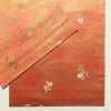 袋帯 六通柄 良品 フォーマル用 正絹 刺繍 花柄 古典柄 橙_画像13