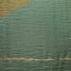 袋帯 六通柄 良品 一般用 正絹 縞柄・線柄 緑・うぐいす色_画像3
