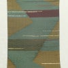 袋帯 六通柄 良品 一般用 正絹 縞柄・線柄 緑・うぐいす色_画像8