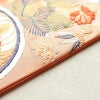 名古屋帯 太鼓柄 正絹 古典柄 名古屋仕立て ピンク_画像10