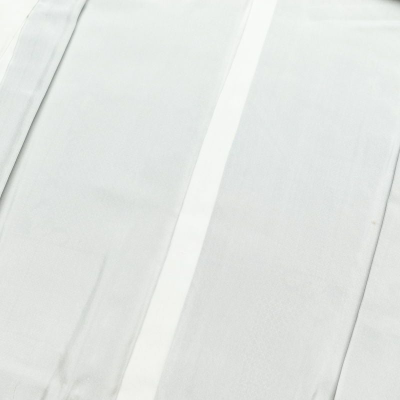 紬 しつけ糸付き 正絹 幾何学柄・抽象柄 袷仕立て 身丈160.5cm 裄丈63.5cm 紬着物 茶_画像17