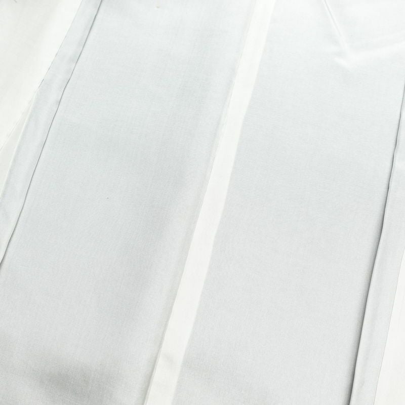 紬 しつけ糸付き 正絹 幾何学柄・抽象柄 袷仕立て 身丈164.5cm 裄丈66.5cm 紬着物 青・紺_画像18