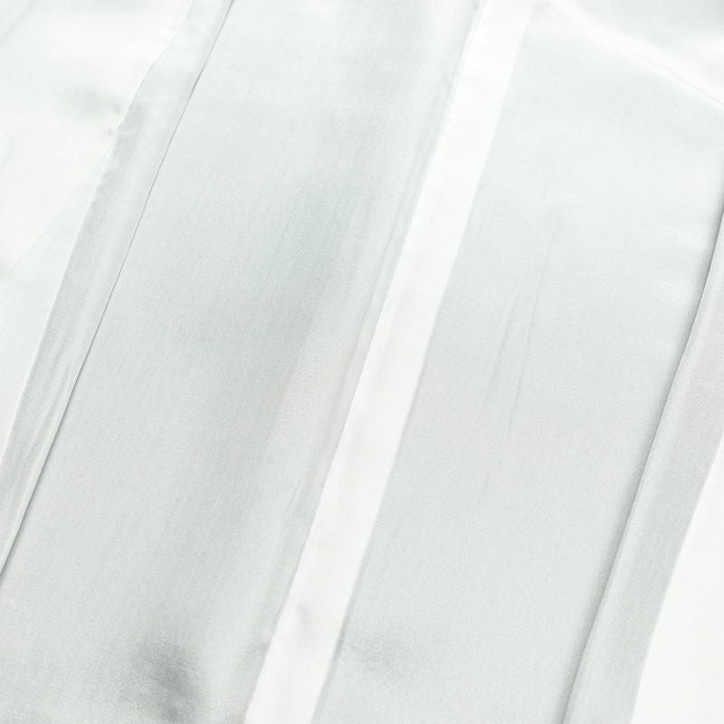 付け下げ 正絹 幾何学柄・抽象柄 袷仕立て 身丈160cm 裄丈66cm 附下 着物 緑・うぐいす色_画像18