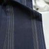 紬 正絹 縞柄・線柄 袷仕立て 身丈166cm 裄丈70.5cm 紬着物 青・紺_画像14
