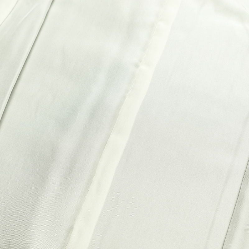 訪問着 良品 しつけ糸付き 正絹 木の葉・植物柄 袷仕立て 身丈170cm 裄丈71cm 箔 附下 着物 黒_画像18