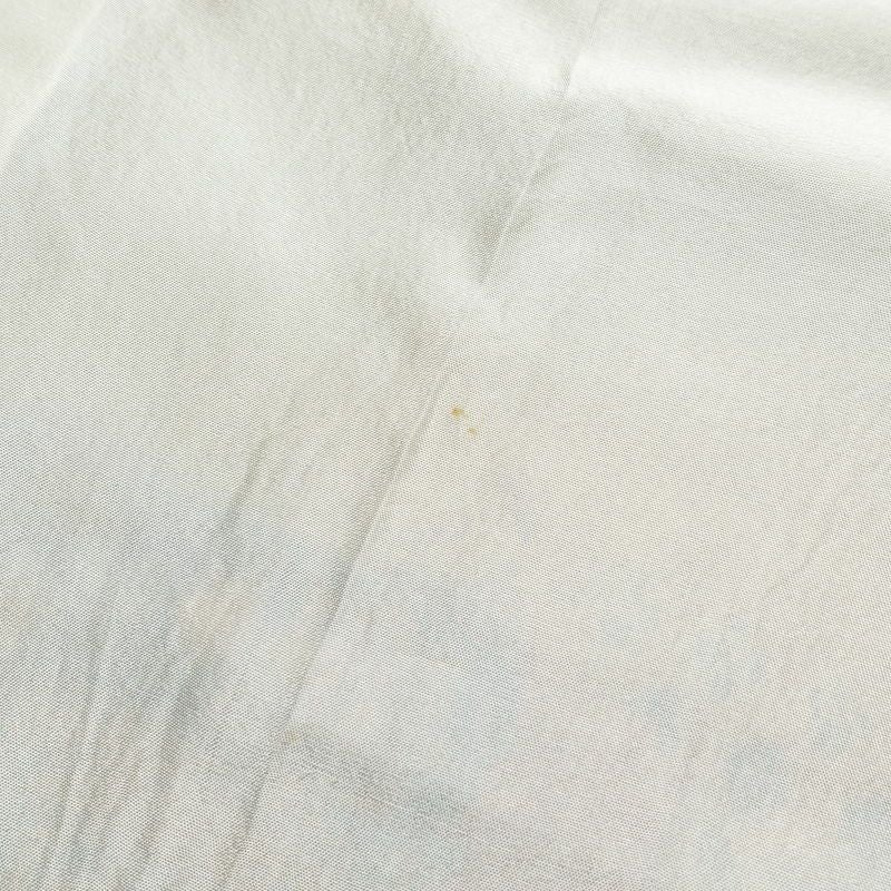 小紋 縮緬 正絹 幾何学柄・抽象柄 袷仕立て 身丈159.5cm 裄丈64cm 小紋着物 ベージュ_画像17