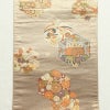 袋帯 六通柄 フォーマル用 正絹 古典柄 ベージュ_画像7
