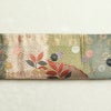 袋帯 全通柄 良品 ふくれ織 正絹 古典柄 箔 緑・うぐいす色_画像16