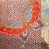 袋帯 六通柄 フォーマル用 正絹 蝶・昆虫柄 多色使い_画像3