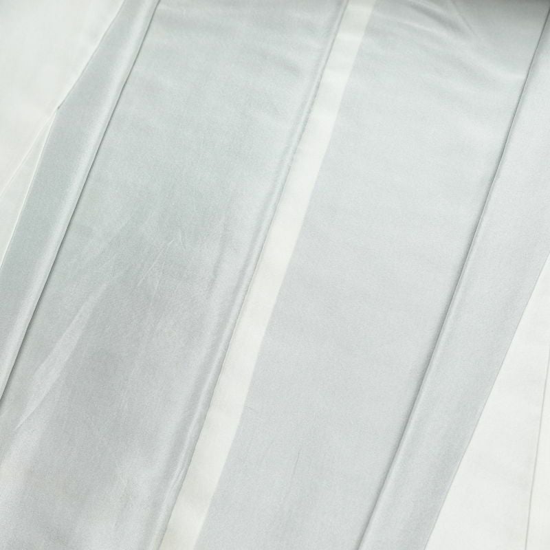 紬 正絹 縞柄・線柄 袷仕立て 身丈163.5cm 裄丈66.5cm 紬着物 青・紺_画像18