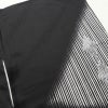 付け下げ 良品 しつけ糸付き 金駒刺繍 正絹 縞柄・線柄 袷仕立て 身丈152cm 裄丈66cm 附下 着物 刺繍 黒_画像14
