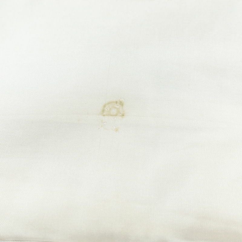 付け下げ 良品 縮緬 正絹 幾何学柄・抽象柄 袷仕立て 身丈169cm 裄丈68cm 一部しつけ糸付き 附下 共八掛 紫・藤色_画像19