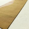 名古屋帯 太鼓柄 良品 スワトウ刺繍 相良刺繍 正絹 その他の柄 名古屋仕立て 黄・黄土色_画像10