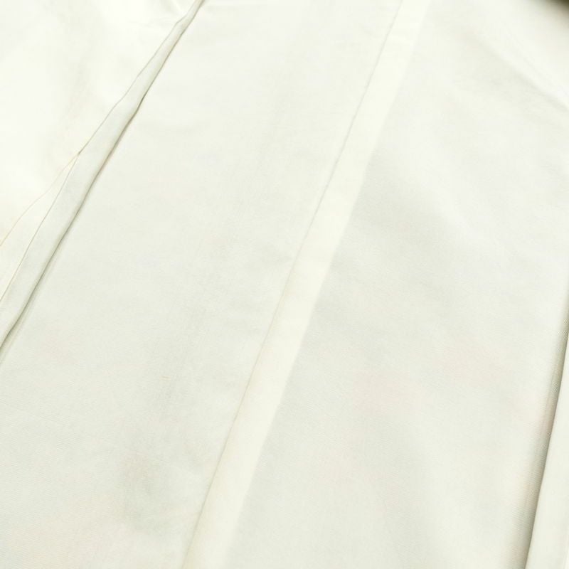 小紋 しつけ糸付き 縮緬 正絹 古典柄 袷仕立て 身丈160.8cm 裄丈64cm 小紋着物 黒_画像16