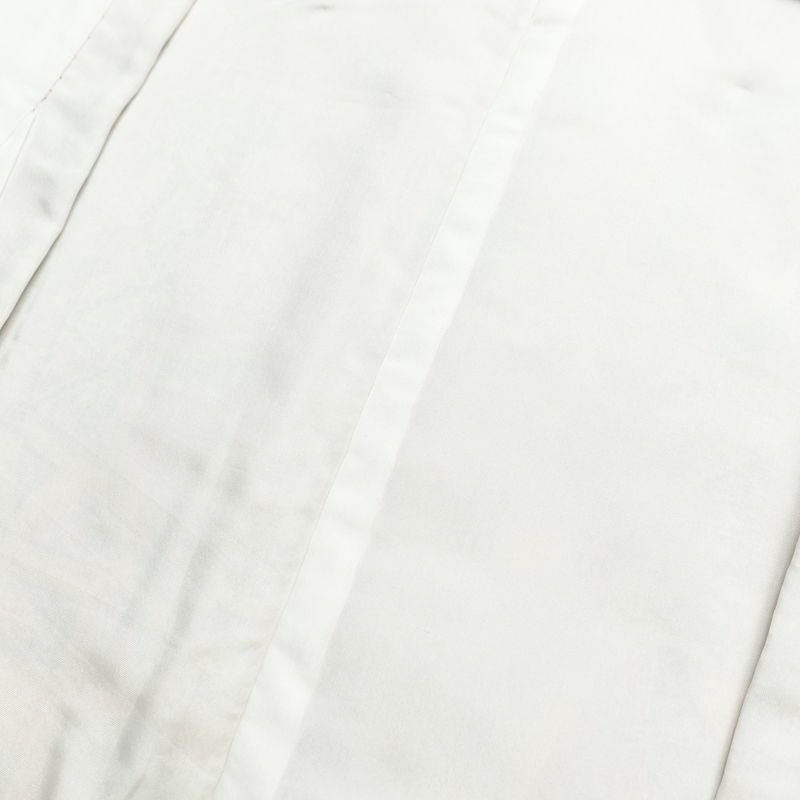 小紋 良品 縮緬 総柄 正絹 幾何学柄・抽象柄 袷仕立て 身丈161cm 裄丈64.5cm 小紋着物 多色使い_画像17