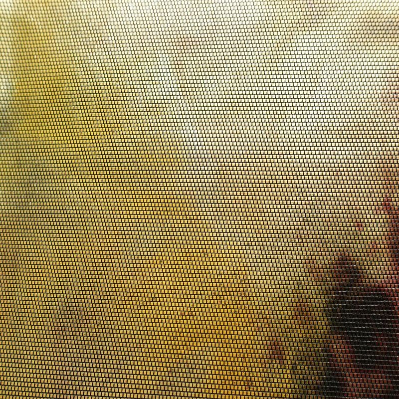 袋帯 六通柄 フォーマル用 正絹 幾何学柄・抽象柄 袷仕立て 箔 茶_画像4