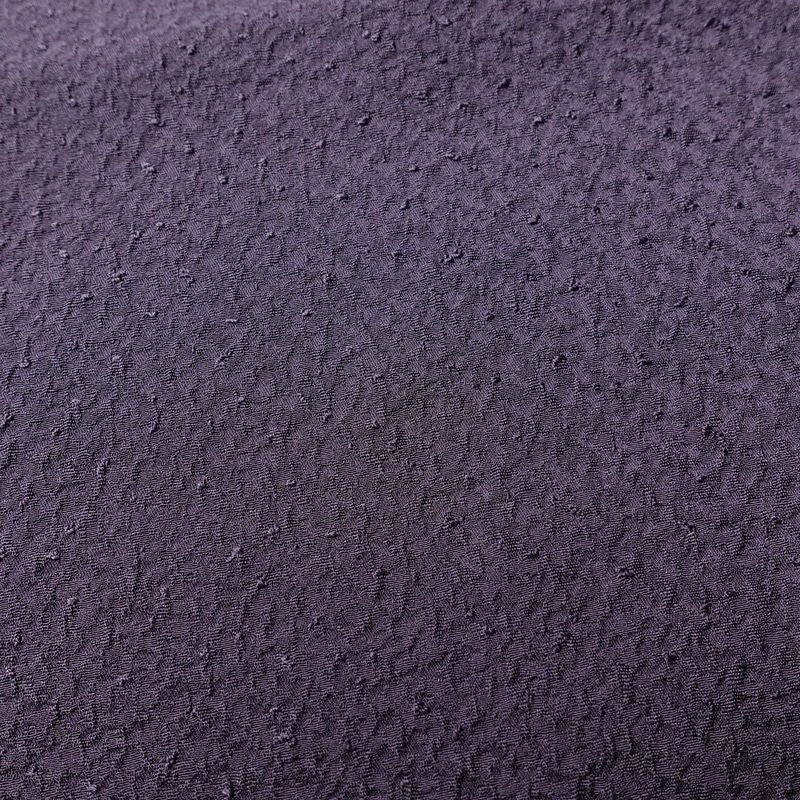 色無地 一つ紋付き 正絹 無地 袷仕立て 身丈151cm 裄丈63.5cm 紫・藤色_画像7