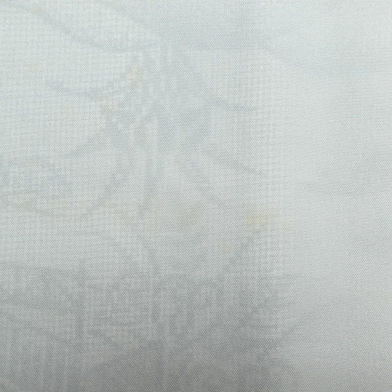 紬 しつけ糸付き 正絹 風景柄 袷仕立て 身丈156cm 裄丈64cm 青・紺_画像20