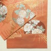袋帯 六通柄 良品 フォーマル用 正絹 花柄 橙_画像13