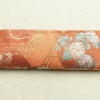袋帯 六通柄 良品 フォーマル用 正絹 花柄 橙_画像14