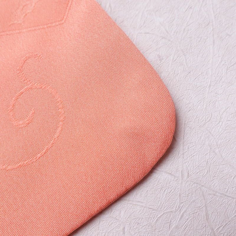 色無地 ポリエステル 古典柄 袷仕立て 身丈164cm 裄丈64cm 着物 ピンク_画像14