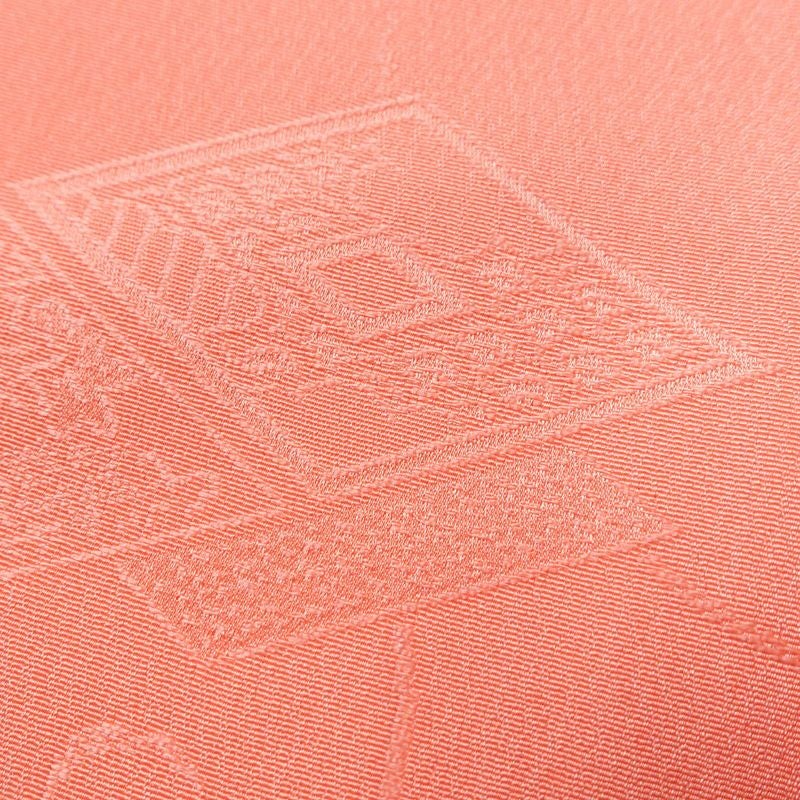 色無地 ポリエステル 古典柄 袷仕立て 身丈163.5cm 裄丈67cm 着物 ピンク_画像7