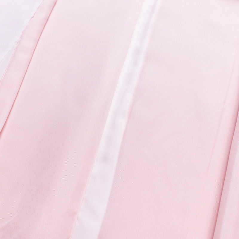 色無地 ポリエステル 古典柄 袷仕立て 身丈163.5cm 裄丈67cm 着物 ピンク_画像17