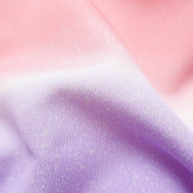 単衣 良品 着物 ポリエステル 縞柄・線柄 単衣仕立て 身丈162cm 裄丈67.5cm 着物 多色使い_画像19