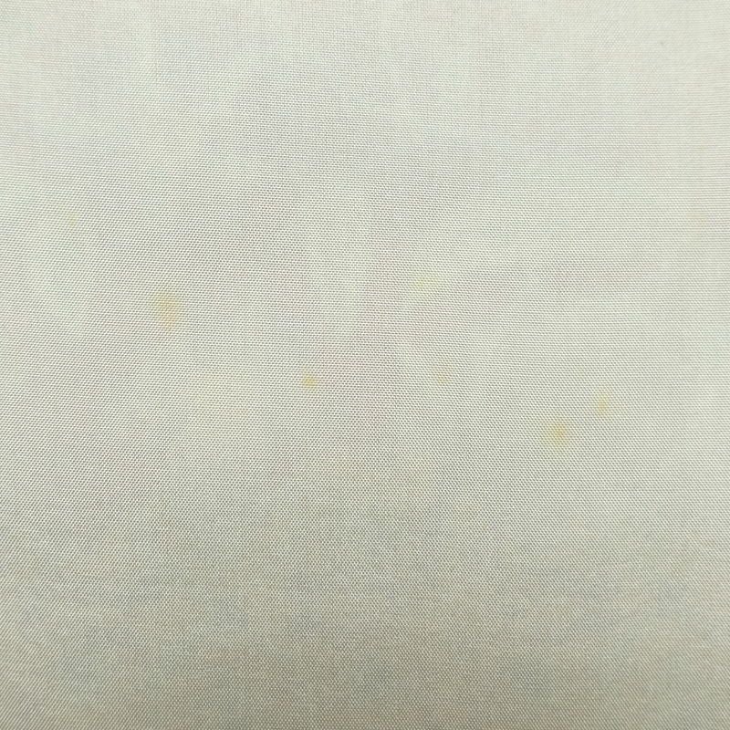 小紋 縮緬 総柄 正絹 花柄 袷仕立て 身丈158.5cm 裄丈65.5cm 黄・黄土色_画像19