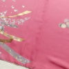 振袖 良品 正絹 古典柄 袷仕立て 身丈173cm 裄丈68cm 箔 金彩 フォーマル 着物 成人式 ピンク_画像10
