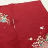 振袖 美品 辻が花 正絹 花柄 袷仕立て 身丈164cm 裄丈67.5cm 金彩 フォーマル 着物 成人式 二十歳の集い 赤・朱_画像13