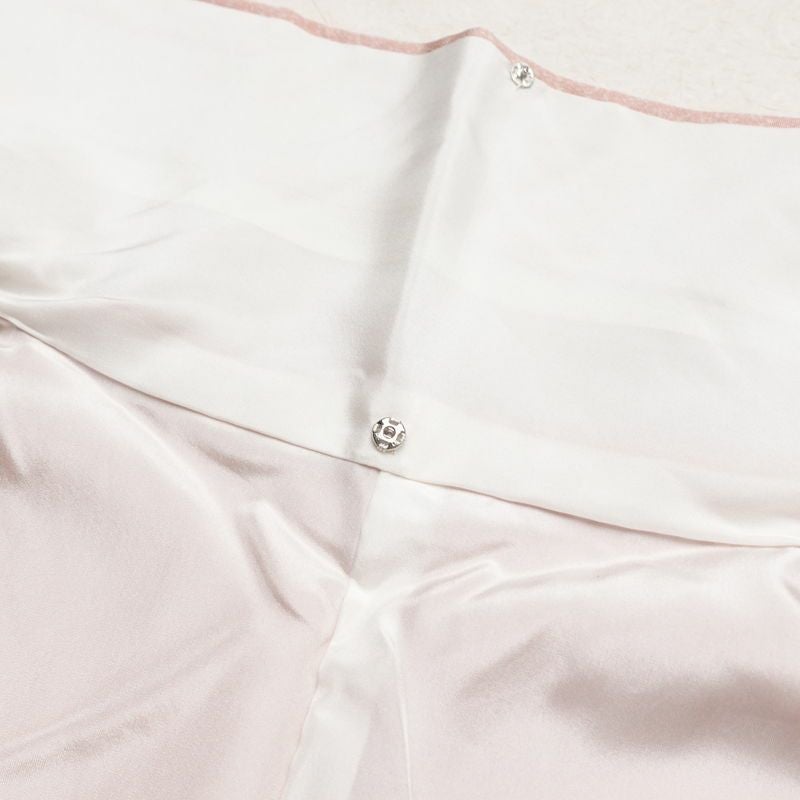 訪問着 落款入り 作家物 縮緬 ぼかし染め 正絹 風景柄 袷仕立て 身丈155cm 裄丈64cm 箔 共八掛 フォーマル 着物 ピンク_画像20