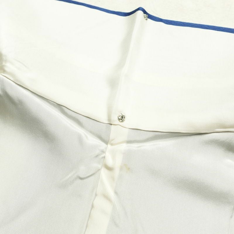 訪問着 長襦袢 セット商品 しつけ糸付き 正絹 風景柄 袷仕立て 身丈160cm 裄丈67.5cm フォーマル 着物 長襦袢 2点セット 青・紺_画像18