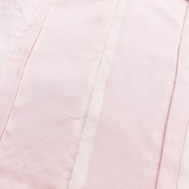 付け下げ しつけ糸付き 正絹 流水・波柄 袷仕立て 身丈157.5cm 裄丈66cm 刺繍 附下 着物 ピンク_画像17