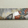 袋帯 六通柄 振袖用 正絹 蝶・昆虫柄 金・銀_画像16
