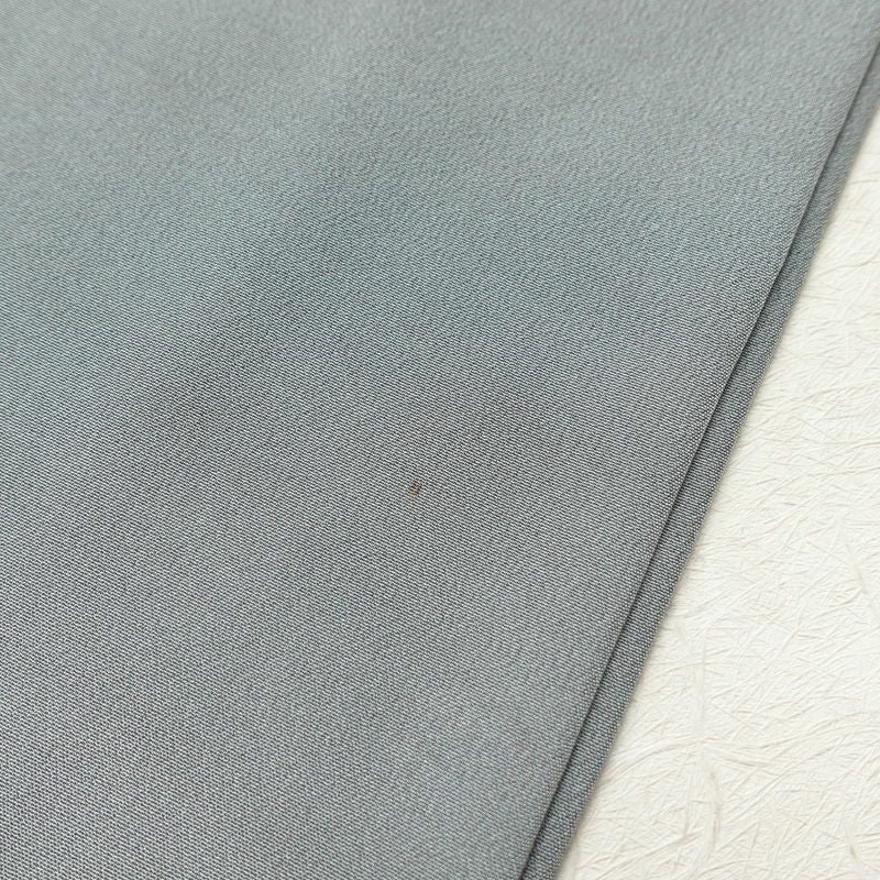 男性用 着物 アンサンブル 羽織 長襦袢 着物 しつけ糸付き ウール 亀甲柄 単衣仕立て 3点セット 身丈140cm 裄丈69cm 青・紺_画像20