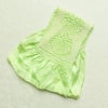 帯揚げ 正絹 古典柄 緑・うぐいす色_画像1