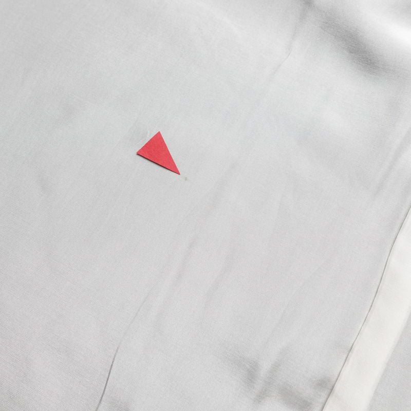 訪問着 良品 縮緬 正絹 古典柄 袷仕立て 身丈161.5cm 裄丈67cm 箔 金彩 フォーマル 着物 紫・藤色_画像20