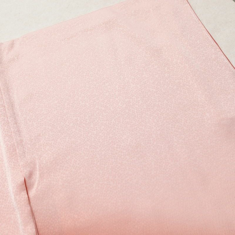 付け下げ 良品 しつけ糸付き 一つ紋付き 正絹 その他の柄 袷仕立て 身丈161.5cm 裄丈66.5cm 附下 着物 ピンク_画像12