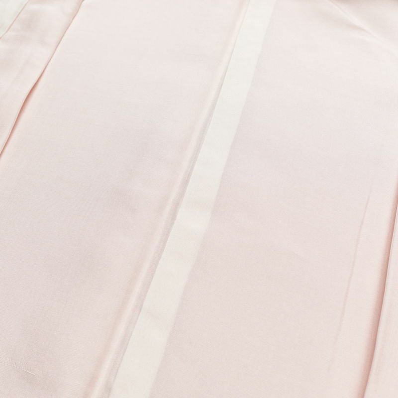 付け下げ 良品 しつけ糸付き 一つ紋付き 正絹 その他の柄 袷仕立て 身丈161.5cm 裄丈66.5cm 附下 着物 ピンク_画像17